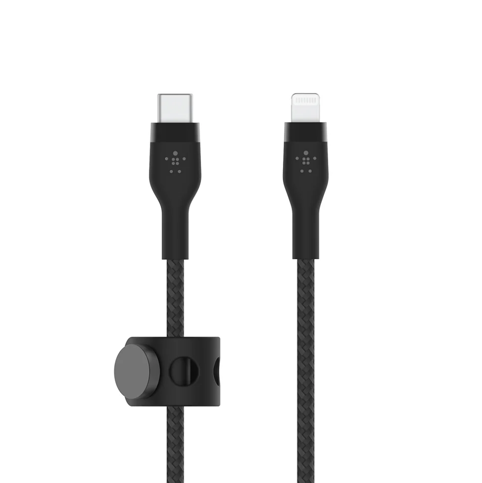 สายชาร์จ Belkin รุ่น CAA011bt2MBK USB-C to Lightning ยาว 2 เมตร สีดำ_0